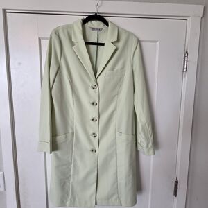 Mint Green Lab Coat